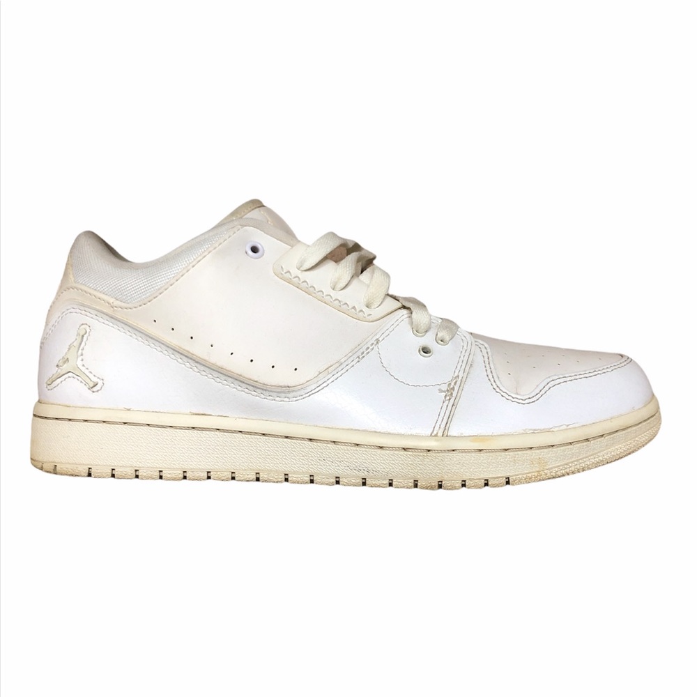 Jordan 1 Flight 2 Low White Sneakers